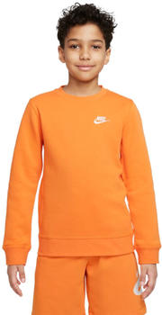 Nike Kids Club Sweatshirt (DV1234) kumquat/white