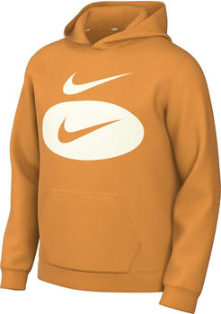 Nike Kids Pullover Hoodie (DM8097) kumquat/sail