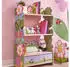 Teamson Kids Fantasy Fields Magic Garden Bücherregal, Holz, 3 Ebenen mit Schublade (W-7500A)