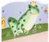 Teamson Kids Fantasy Fields Magic Garden Bücherregal, Holz, 3 Ebenen mit Schublade (W-7500A)