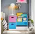 SoBuy KMB76 Kinderregal mit Boxen, Holzwerkstoff, bunt (KMB76)
