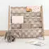 3 Sprouts Kinderregal Holz Schachbrettmuster 62x25x61cm (IRKCHB)