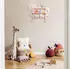 Relaxdays Kinderregal Spielzeugablage MDF 2 Fächer rosa