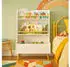 Relaxdays Kinderregal für Bücher und Spielzeug, 2 Ablagen, 94x68x32cm (10051424_49)