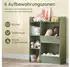 SoBuy KMB55 Kinderbücherregal Montessori 5 Fächer, Grün (KMB55-K-GR)