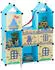 Relaxdays Steckregal Ritterburg 8 Fächer, bunt, für Kinder