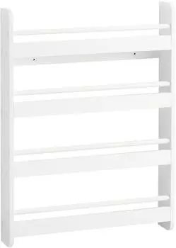 SoBuy Kinder-Bücherregal Wandregal Hängeregal Weiß (KMB08-K-W)