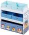 Roba Paw Patrol Spielregal Holz, 5 Stoffboxen, weiß (450159PW1)