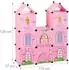 Relaxdays Kinderregal Schloss, DIY, 110x37x128cm (10028804)