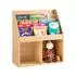 SoBuy Kinderregal Montessori 2 Regale Naturholz (KMB01-N)