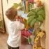 Teamson Kids Sunny Safari Kinderbücherregal, Holz, Mehrfarbig (TD-11670A)