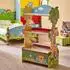 Teamson Kids Sunny Safari Kinderbücherregal, Holz, Mehrfarbig (TD-11670A)