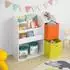 SoBuy Kinderregal mit 5 Ablagen und 2 Schubladen, Weiß (KMB37-W)