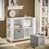 SoBuy KMB85 Kinderbücherregal Holz, weiß, 5 Fächer (KMB85-W)