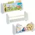 Relaxdays Wolkenregal Kinder Wandregal, 3er Set (50x18x24cm)