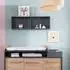 Roba Universal-Wandregal 90x20x29cm, Anthrazit
