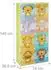 Relaxdays Kinderregal Stecksystem mit Tiermotiv, Türen & Kleiderstange, 74x37x145cm