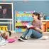 Relaxdays Kinderregal mit Boxen, 62,5x31x74cm