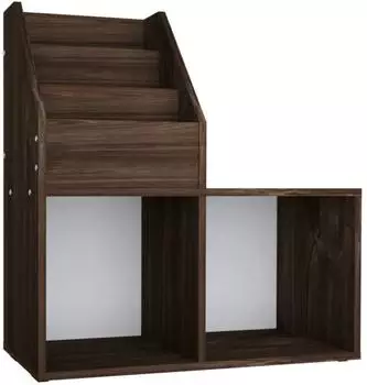 vidaXL Kinder-Bücherregal Räuchereiche 71x30x78,5cm Holzwerkstoff (339520)