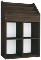 vidaXL Kinder-B&uuml;cherregal R&auml;uchereiche 71x30x114 cm Spanplatte