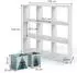 VICCO Nove Kinderregal 104x108cm, 12 Fächer, weiß (37004)