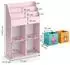 VICCO Luigi Kinderregal mit 2 Faltboxen, rosa, 72x114cm (40778)