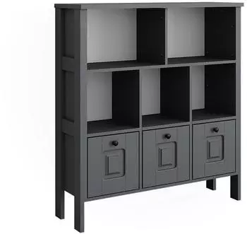 VitaliSpa Ajaton Kinderregal grau, 103,6 x 113,4 cm (50176)