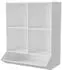 VICCO Conny Kinderregal, weiß, 65,5x82,5cm (52001)
