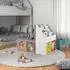 VICCO Onix Kinderregal mit Sitzbank und 6 Faltboxen (32871)