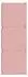 vidaXL Modularer Kinderschrank 6 Würfel, rosa, PP
