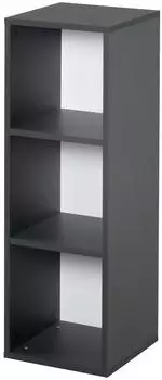 Roba Seitenregal Universal anthrazit, Holzwerkstoff, 30,5x32x90,5cm