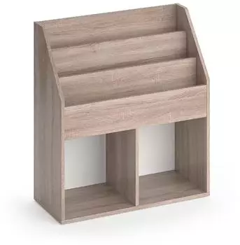 VICCO Luigi W&uuml;rfelregal 72x79cm mit 2 Faltboxen, Sonoma (34475)