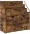 vidaXL Kinderregal Räuchereiche 60x29,5x69cm Holzwerkstoff