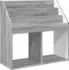 vidaXL Kinderregal Sonoma grau 72,5x29,5x69cm Holzwerkstoff (892385)