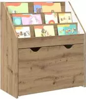 vidaXL Kinderregal Artisan-Eiche 60 x 29,5 x 69 cm Holzwerkstoff
