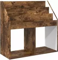 vidaXL Kinderregal Ger&auml;ucherte Eiche 72,5 x 29,5 x 69 cm Holzwerkstoff