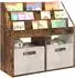 vidaXL Kinderregal geräucherte Eiche 72,5x29,5x69cm Holzwerkstoff (892384)