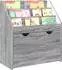 vidaXL Kinderregal Sonoma-Grau 60x29,5x69cm Holzwerkstoff (892395)