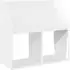 vidaXL Kinderregal Hochglanz weiß 72,5x29,5x69cm Holzwerkstoff (892383)