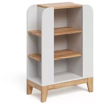VitaliSpa Malia Kinderregal weiß/Artisan-Eiche, 60x88cm, 9 Fächer (60585)