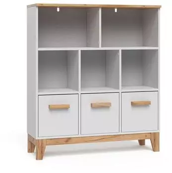 VitaliSpa Malia Kinderregal weiß/Artisan, 98,4x113,4cm (58358)