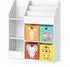 VICCO Luigi Kinderregal mit Faltbox, weiß, 100x114cm (40291)