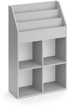 VICCO Luigi Kinder-Wandregal hellgrau, 72x114cm (38792)