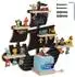 TecTake MyLittleStory Pirate Wandregal magnetisch, doppelseitig, schwarz (406645)