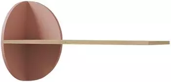 Mirjan24 Lexi 17 Wandregal Eiche Cremona / Puderrosa, 82x45x25cm (800001792983)