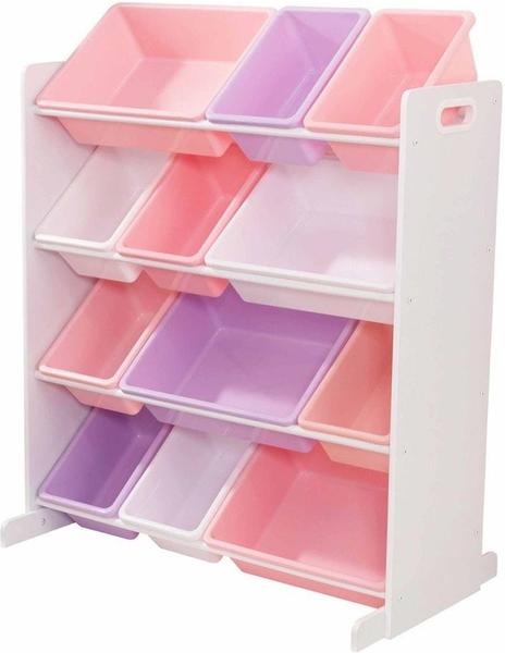 KidKraft Aufbewahrungsboxen weiß/pastellfarbe (15450)