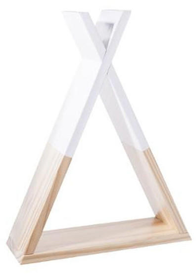 Atmosphera Children's Bookshelf Teepee White