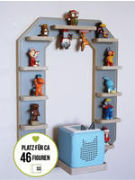 Wandregal "Buchstabe O" f&uuml;r Toniebox