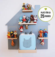 Wandregal "Haus" f&uuml;r Toniebox