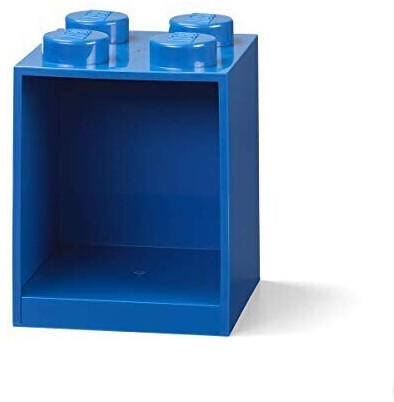 LEGO Brick shelf 4 knobs blue
